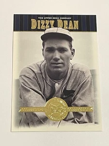 2001 Upper Deck Salón de la Fama Béisbol #7 - Dizzy Dean - Cardenales de San Luis - Imagen 1 de 2