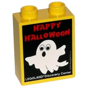 LEGO LEGOLAND HAPPY HALLOWEEN 2016 DISCOVERY CENTER RARE COLLECTABLE DUPLO BRICK - Picture 1 of 2