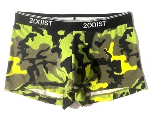 Neu 2(X)ist Herren Boxershorts grün Camouflage Baumwolle Unterwäsche Gr. M #386 Camouflage - Bild 1 von 10