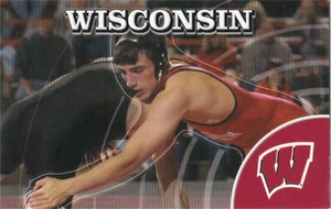 2005-06 Wisconsin Badgers Wrestling Pocket Schedule - Picture 1 of 2