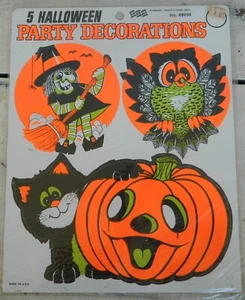 Diecuts Eureka de colección de Halloween, nuevo de lote antiguo - Imagen 1 de 3