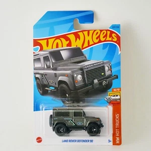 Hot Wheels Land Rover Defender 90 dunkelgrau HW Hot Trucks 2023 N Etui - Bild 1 von 3