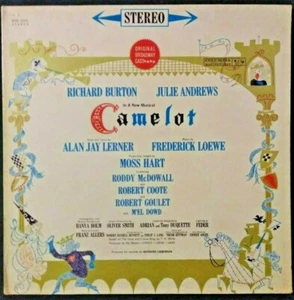Camelot Broadway Cast LP Album Columbia #KOS2031 Julie Andrews, Richard Burton - Picture 1 of 10