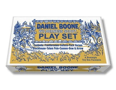 Marx Daniel Boone Wilderness Scout Juego Caja No. 2640 Foto 1 de 3
