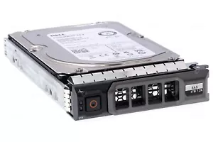 91K8T DELL HDD 3TB 7.2K SAS 6G 3.5 LFF HOT-SWAP FOR R330 R630 R730 G13 - Photo 1/7