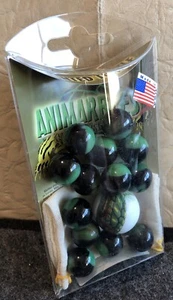 Animarbles Painted Turtle Marbles New in Sealed Packaging Made USA Incl Shooter - Picture 1 of 8