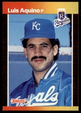 1989 Donruss Luis Aquino Kansas City Royals #534