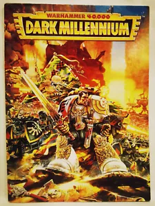 OOP Games Workshop Warhammer 40.000 Dark Millennium - 1993 40k 2E cover morbida - Foto 1 di 2