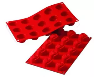 Muffinform Mini Rosen Silikon Blume Backform Kuchenform Backen - Bild 1 von 2