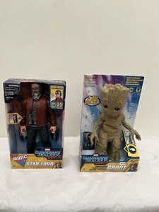 Guardians of the Galaxy 2016 Dancing Groot & Star Lord Music Mix NIB - Picture 1 of 3