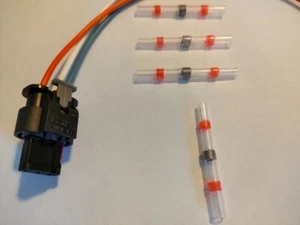 KIT RÉPARATION PRISE CONNECTEUR RADAR RECUL VW TIGUAN 2008-2011 NEUF - Foto 1 di 7