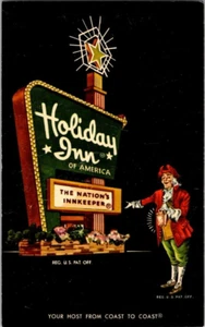 Baltimore MD-Maryland, Holiday Inn, publicidad, postal antigua vintage - Imagen 1 de 2