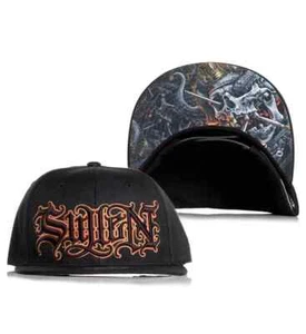 NEW Sullen Art Collective ARTIST SERIES BLACK FLAG Snapback Hat BLACK LIMITED - Picture 1 of 1