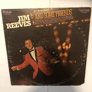 JIM REEVES AND SOME FRIENDS RCA VINYL LP 128-57W - Picture 1 of 3
