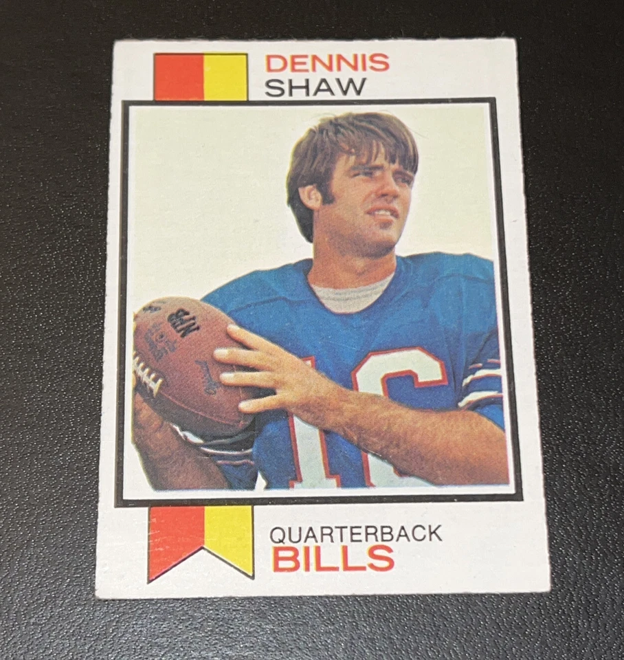 1973 Topps Dennis Shaw 525 Buffalo Bills - Image 1 of 3