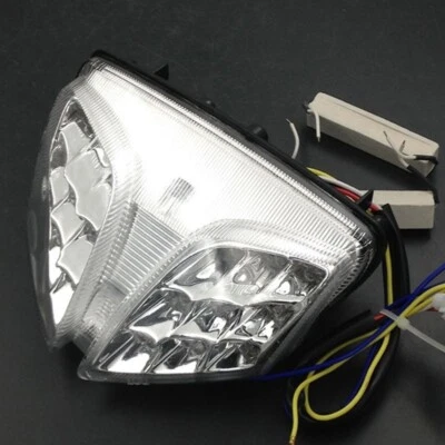 Luz trasera LED transparente para Suzuki GSXR600 GSXR750 2008-2020 GSXR1000 2009-2016 Foto 1 de 4