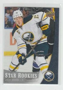 15/16 UD NHL Star Rookies Buffalo Sabres Jack Eichel Rookie RC card #25 - Picture 1 of 2
