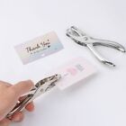 Necklace Cards School Stationery Craft Tools 3/6mm Hole Punch Metal Puncher
