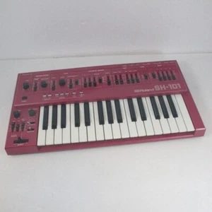 Roland SH-101 RED Vintage Synthesizer | Classic 1982 Monosynth | Tested | Japan - Picture 1 of 8