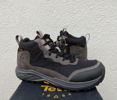 TEVA NEGRO RIDGEVIEW MEDIAS ZAPATILLAS IMPERMEABLES BOTAS DE SENDERISMO, HOMBRES US 8.5/41.5 ~NUEVAS Foto 1 de 4