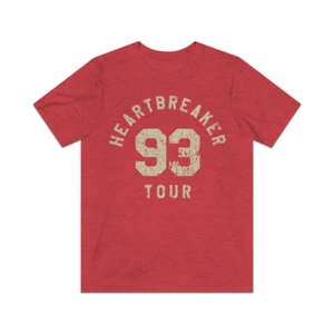Camiseta vintage para hombre Heartbreaker Tour 1993 - Imagen 1 de 42