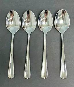 "Set di 4 posate in acciaio inox Oneida Gala Impulse zuppa o cucchiaio da posto 6 7/8" - Foto 1 di 5