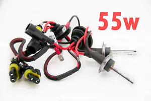 Pair H7 55W Replacement Xenon Hid Bulbs Lighting Lamp Spare Part Gas Discharge - Picture 1 of 14
