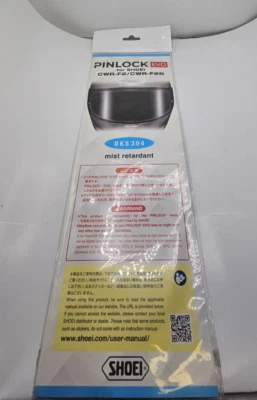 Pinlock EVO for Shoei Motorbike CWR-F2 / CWR-F2R DKS304 Mist Retardant - Image 1 of 4