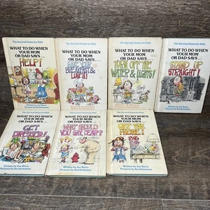 7 The Survival Series for Kids by Joy Berry - What to Do When Your Mom or Dad X1 - Picture 1 of 10