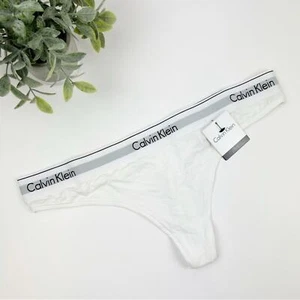 Calvin Klein Modern Cotton Thong White Size X-Large - Picture 1 of 3