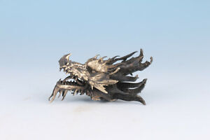 Chinese Old Collectible bronze dragon figure Statue art home decoration