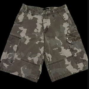 Hurley, Camo, Cargo Shorts, Pixelated, Y2K, Youth 16, Skater, Grunge - Picture 1 of 4