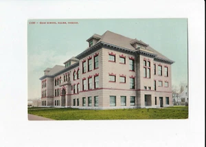 Postal vintage - escuela secundaria - Salem, OR - sin publicar - buen estado - Imagen 1 de 2