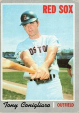 Tony Conigliaro 1970 Topps Baseball Card #340