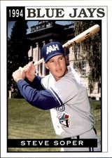 1994 Medicine Hat Blue Jays Sports Pro #2 Steve Soper Anaheim California CA Card
