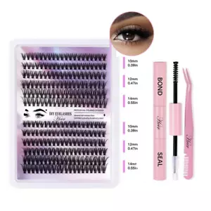 DIY Lash Extension Kit Individual Lashes 30D+40D with Seal&Bond | Tweezer&Brush - Picture 1 of 5