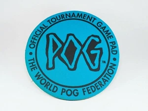 World Pog Federation Game Pad / Tapis - 1994 - Vintage - Imagen 1 de 2