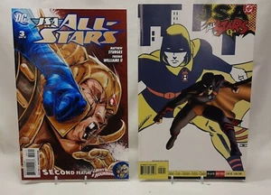 ๐ฅ JSA All-Stars LOT #3 & #5 2010 DC Comics Matthew Sturges Freddis Williams F/S - Picture 1 of 6