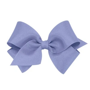 Wee Ones Blue Bird Hair Clip No Slip Grosgrain Bow Accessory for Girls - Picture 1 of 4
