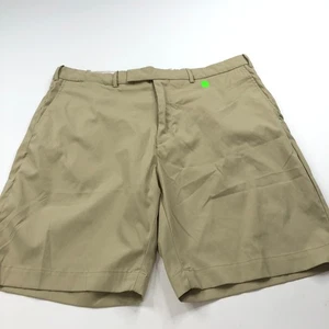 RLX Ralph Lauren Classic 38 (Fit 38In) Golf Flat Front Chino 9" Shorts Beige - Picture 1 of 10