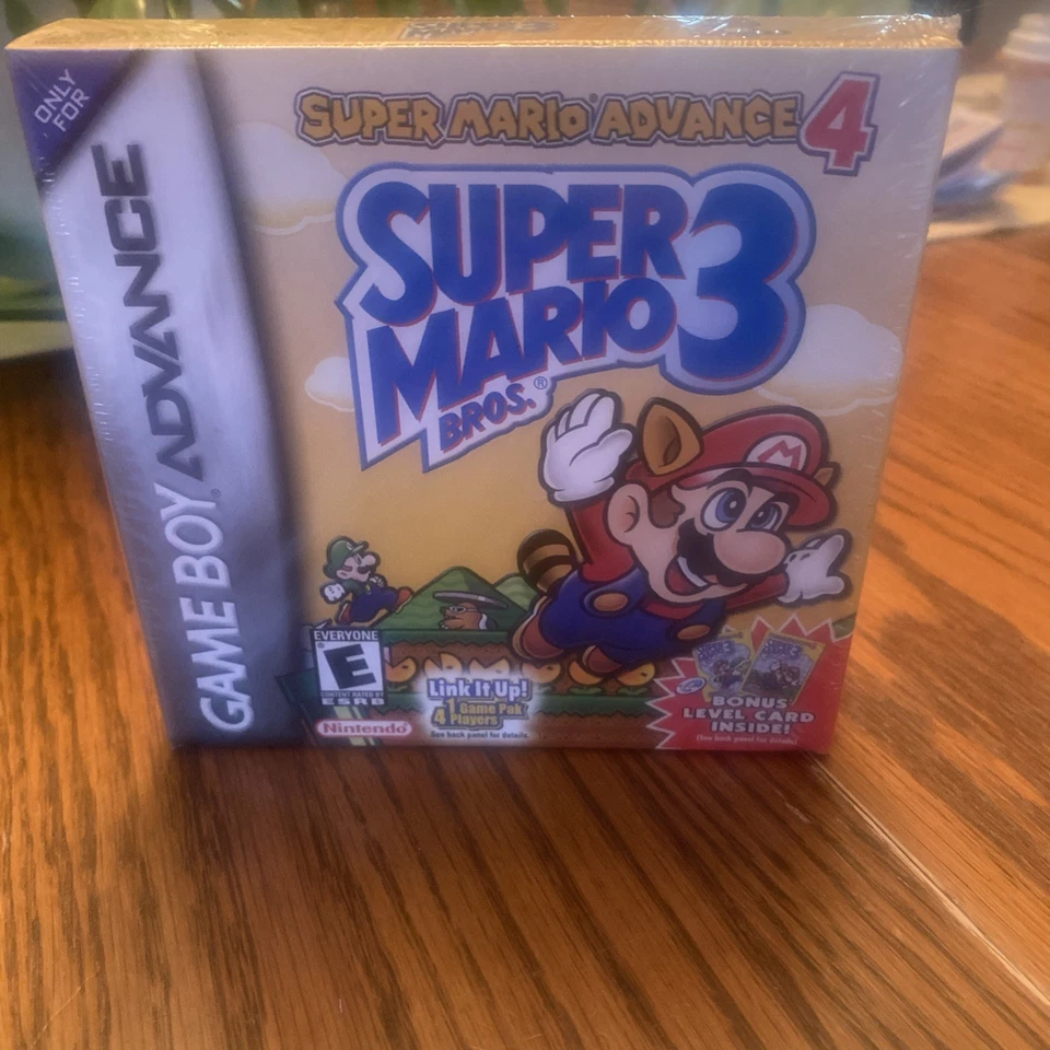 Super Mario Advance 4 Super Mario Bros. 3 Game Boy Advance Sellado Nunca Abierto Foto 1 de 4
