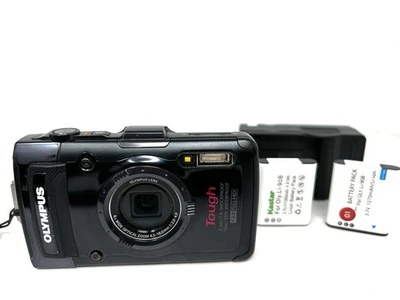 OLYMPUS Tough TG-2 Waterproof Underwater Digital Camera 12MP Full HD Works Great - image 1 of 4