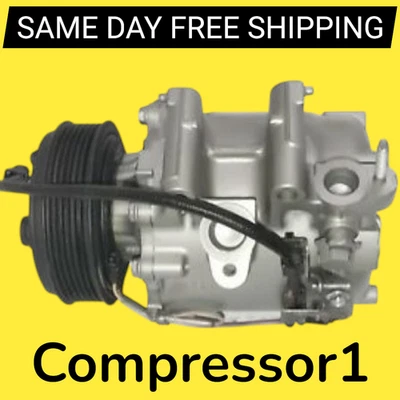 AC Compressor For Honda Civic 1.8L 2012 2013 2014 2015 - Image 1 of 3