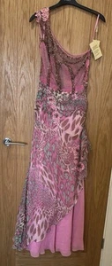 Vintage Hand Made Carducci Dress Size 8 New With Tags Party Cocktail Occasion - Picture 1 of 15