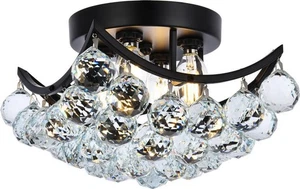 Illuminate with the Corona 10 Black Ceiling Light - Picture 1 of 2