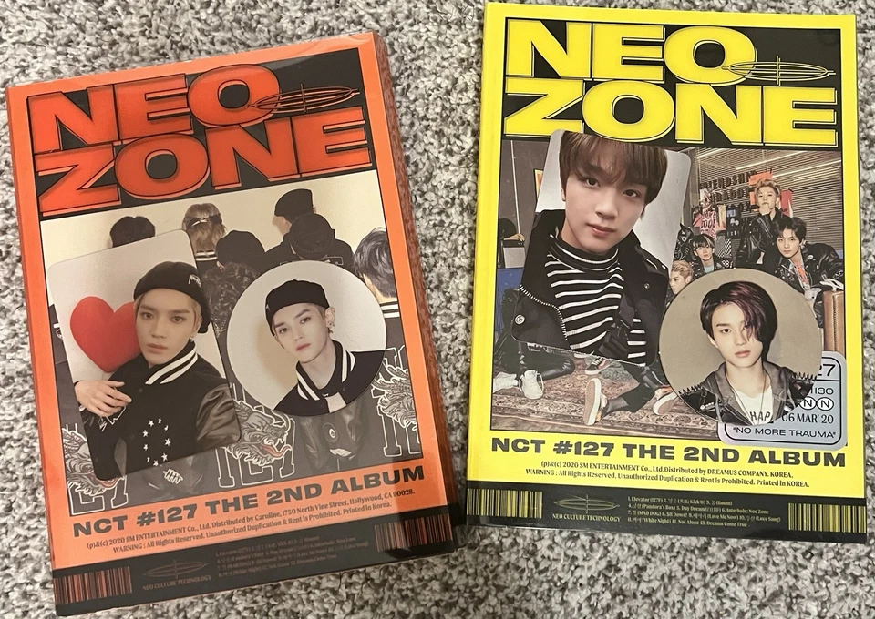 NCT 127 Neo Zone N ver. and C ver. - Image 1 of 1