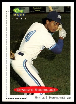 1991 Classic Best #40 Ernesto Rodriguez - Image 1 of 2