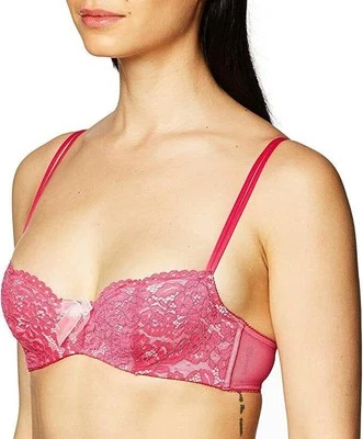 Sujetador b.tempt'd by Wacoal para mujer Ciao Bella Balconette, rosa milenrama, 32DD Foto 1 de 3