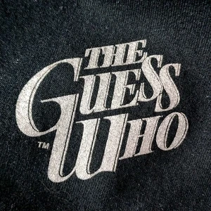 The Guess Who Black Full Zip Hoodie by Jerzees NuBlend Size 2XL - Picture 1 of 14