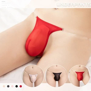 Mens G-String Thong Bulge Pouch Panties Micro Bikini T-back Underwear Briefs US - Picture 1 of 24